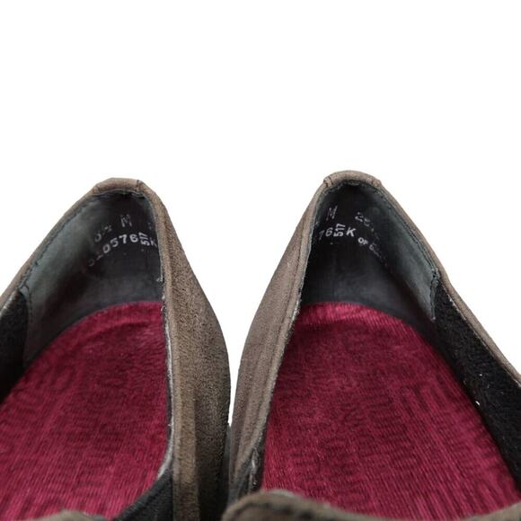 Munro Shoes Womens 8.5 Bootie Fashion Annee Professional Comfort Suede Brown Zip - Picture 12 of 14